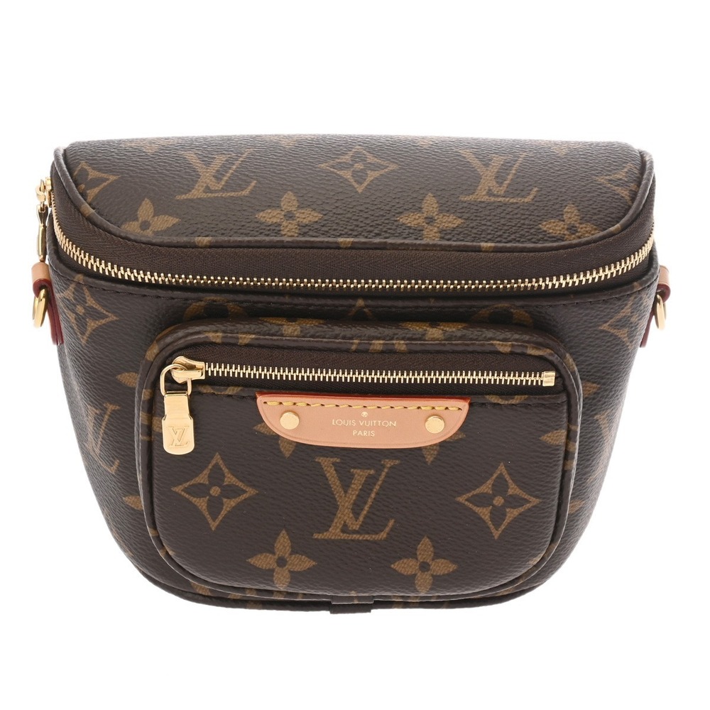 Louis Vuitton Monogram Bum Bag Brown Canvas Shoulder